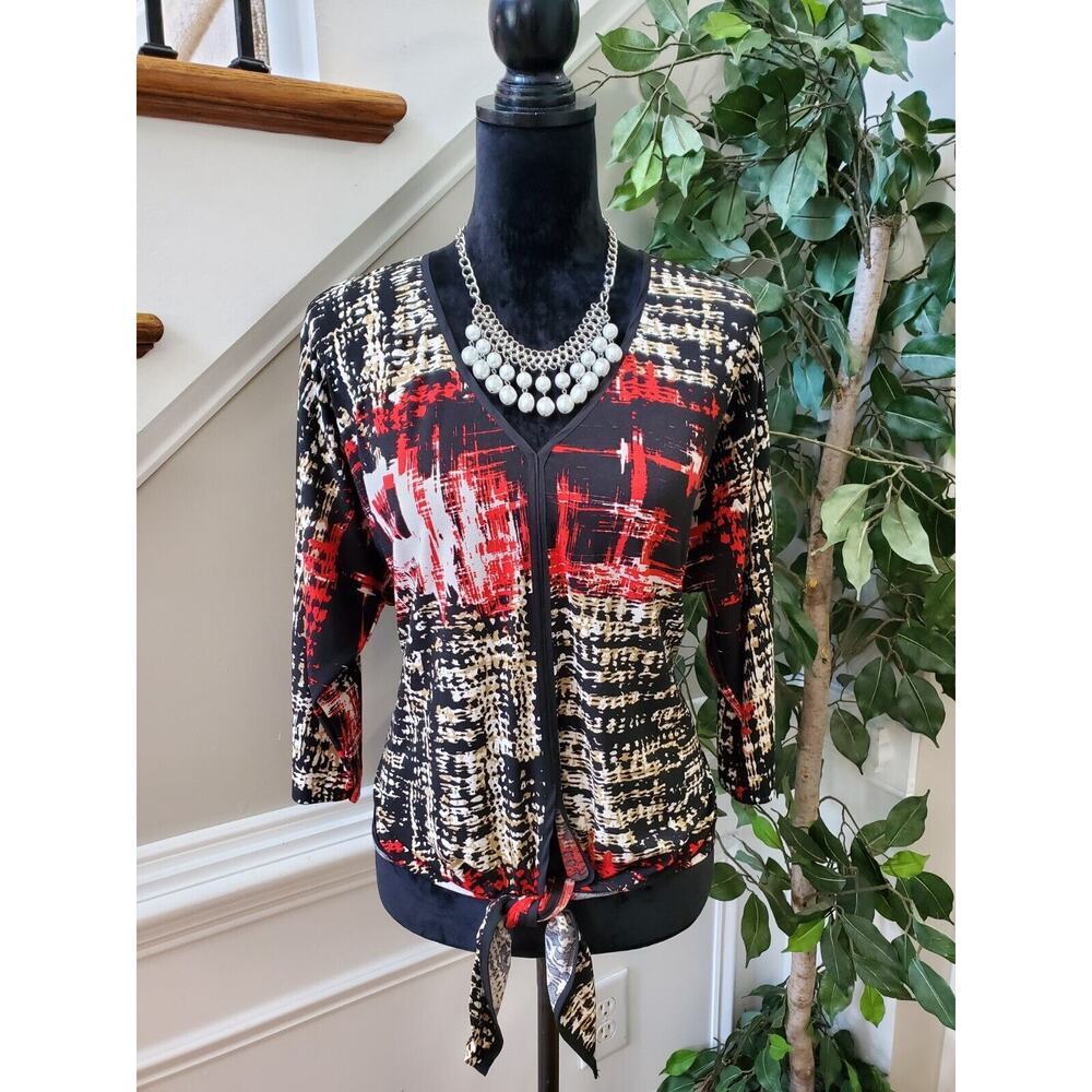 Chenault Women's Multicolor Polyester Long Sleeve… - image 3